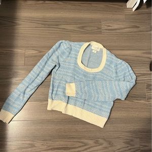 Maybe baby (Korean brand) baby blue sweater